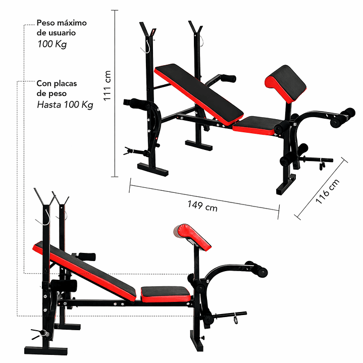 Banca Regulable Multifunción F4000 3