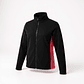 Chaqueta Penalty Fleece Negro/Rosa - Miniatura 1