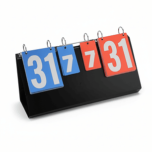 Marcador Deportivo Nacional 4 Digitos Manual Multideportes