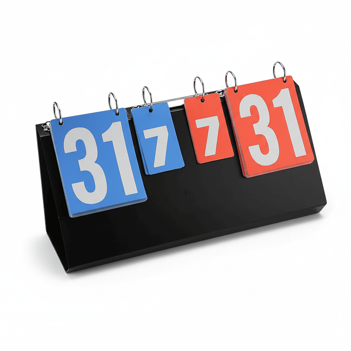 Marcador Deportivo Nacional 4 Digitos Manual Multideportes 1