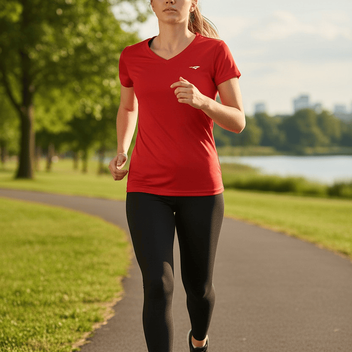 Polera Penalty 645 Femenina Roja 3