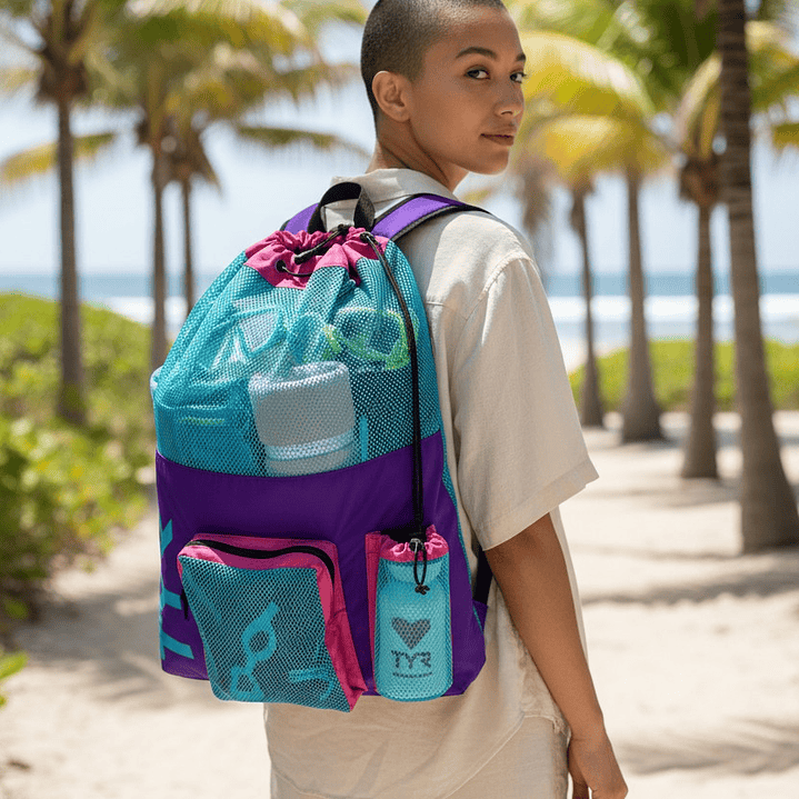 Mochila Natación TYR Mummy Malla 3