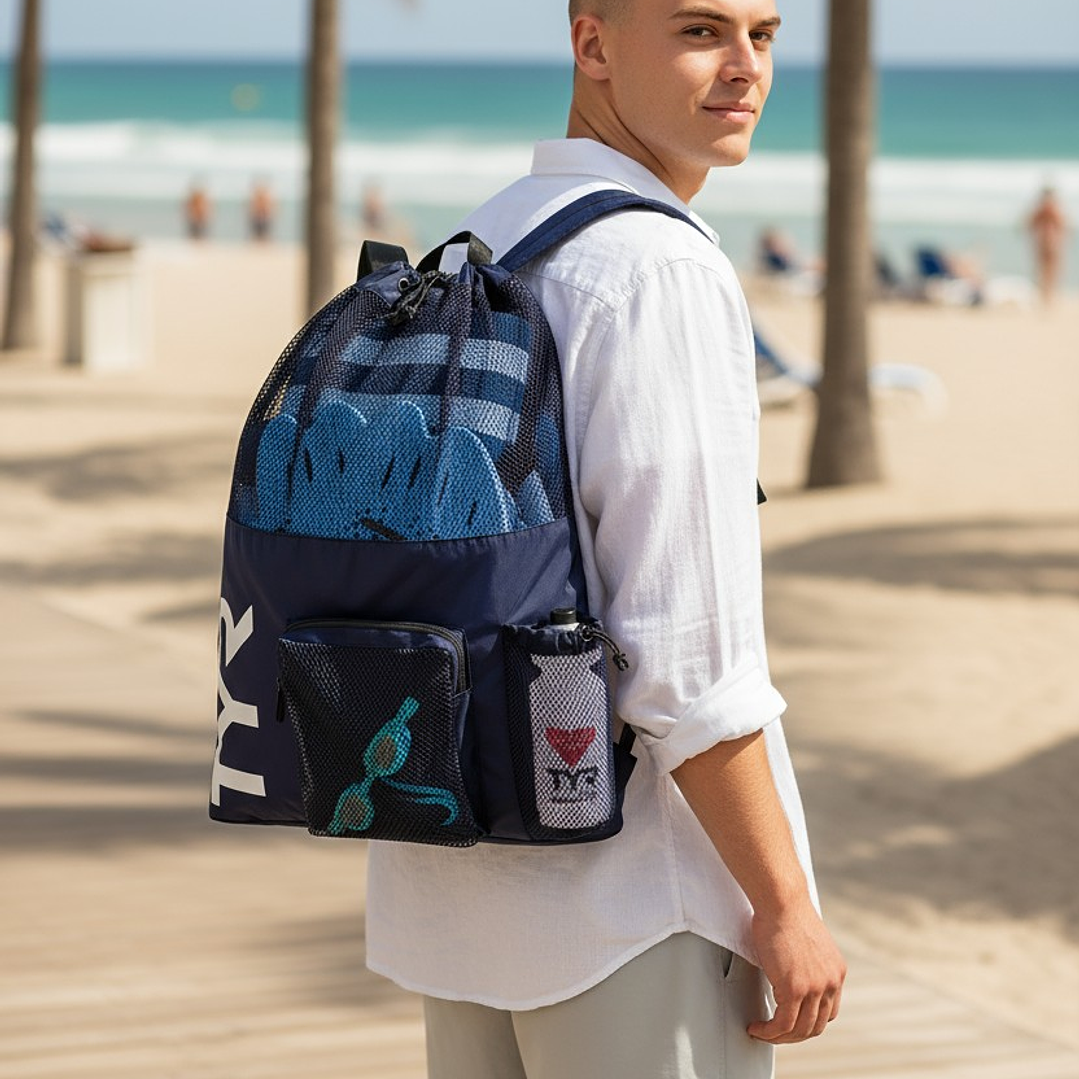 Mochila Natación TYR Mummy Malla 4