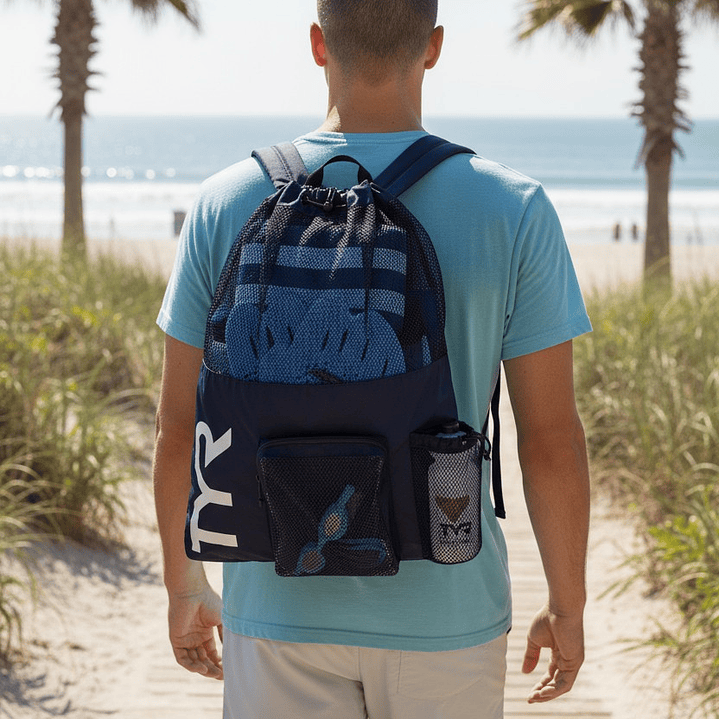 Mochila Natación TYR Mummy Malla 6