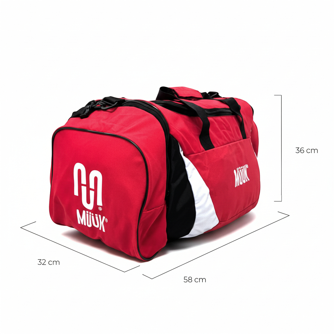 Bolso Deportivo Rojo Muuk 66 lts 9