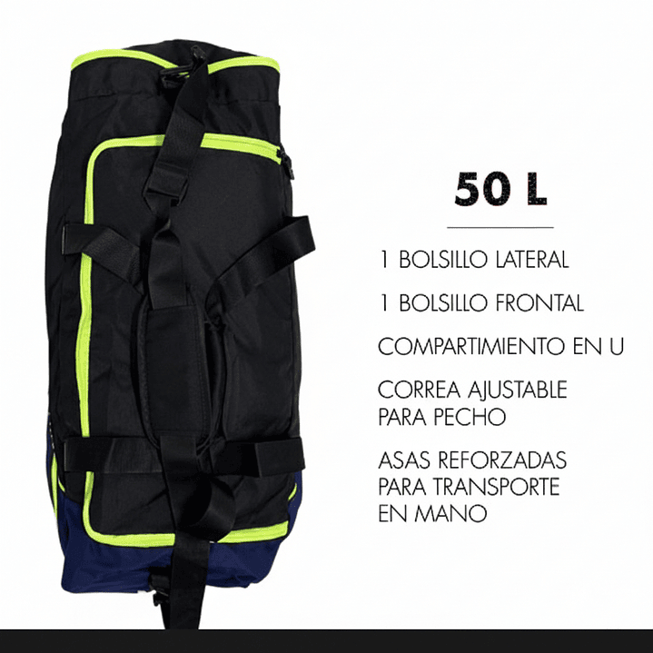 Bolso Deportivo Muuk 50 lts 10