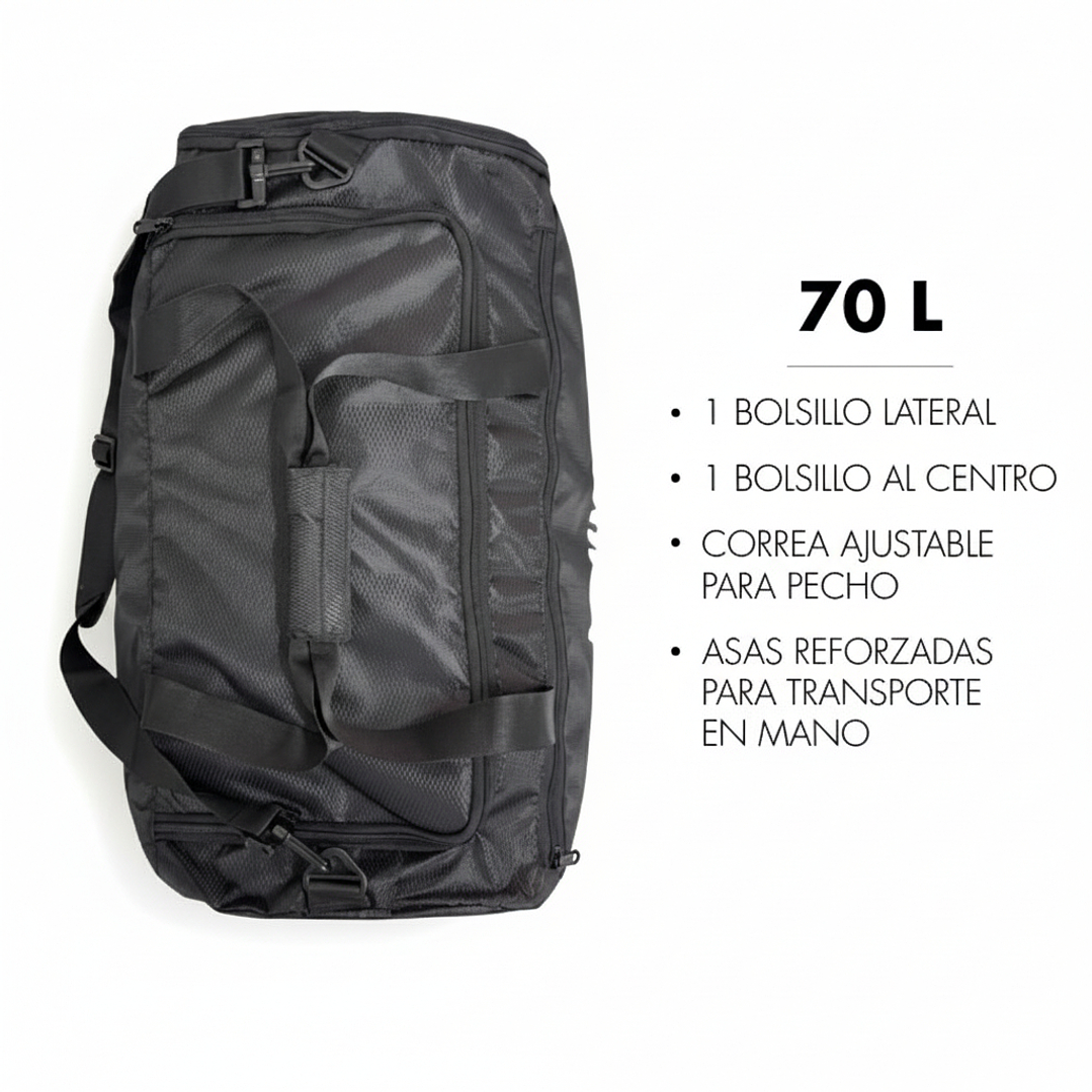 Bolso Deportivo Rectangular Muuk 70 Lts 8
