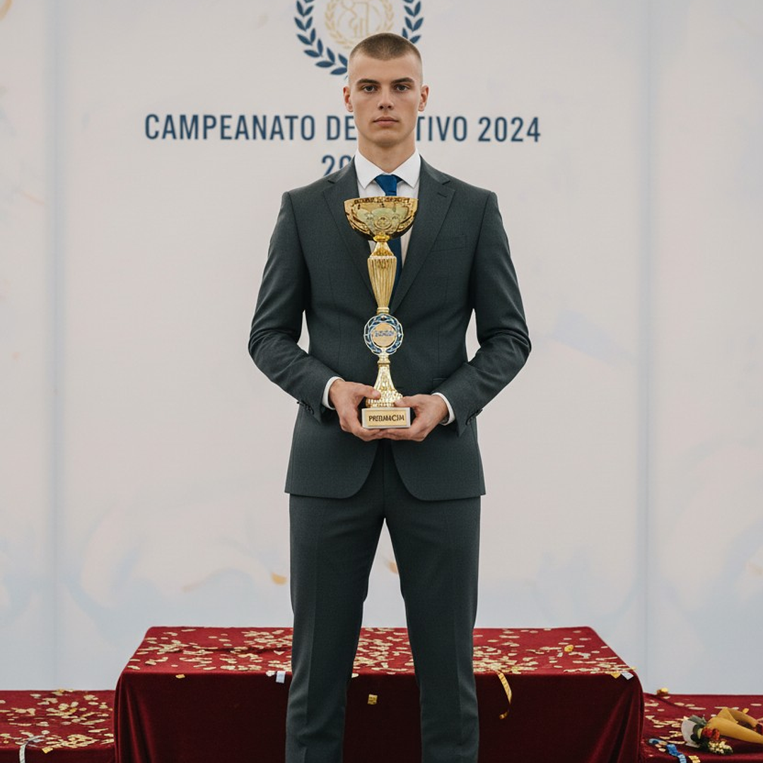 Copa Dorada Plata Azul Marmol  2