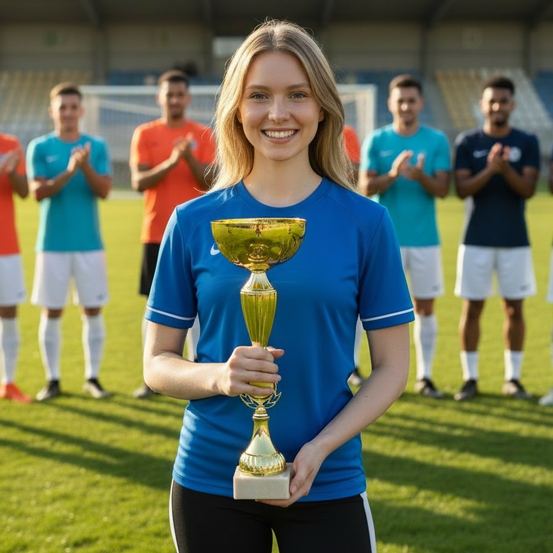 Copa Dorada Plata Azul Marmol  3