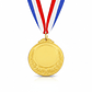 Medalla Generica Dorada c/Cinta Tricolor - Miniatura 1