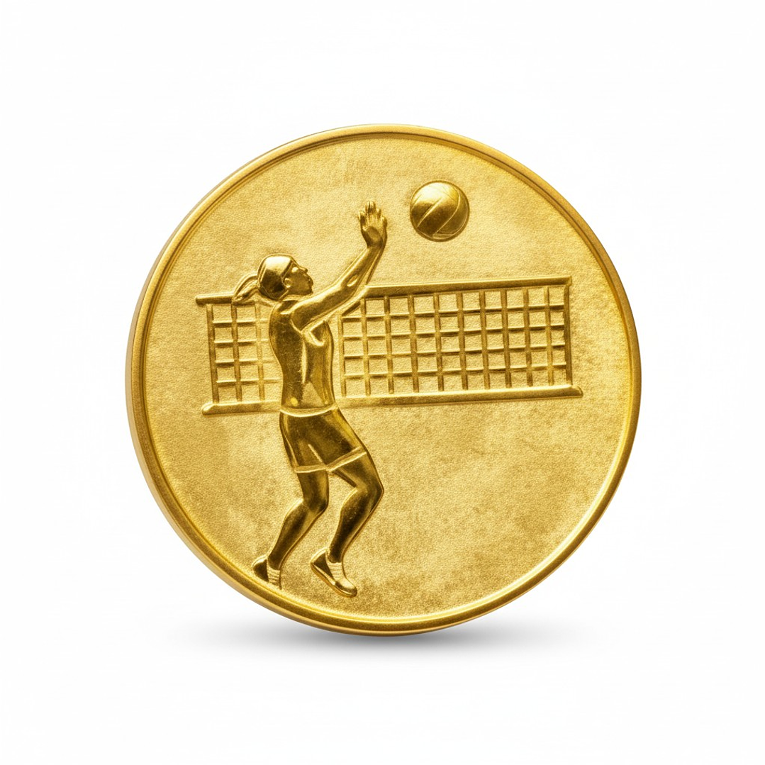 Logo para Medalla Voleibol 2