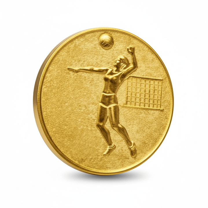Logo para Medalla Voleibol 5