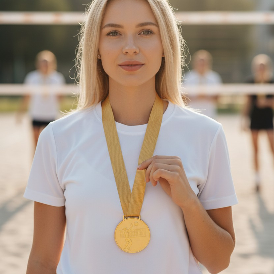 Logo para Medalla Voleibol 7