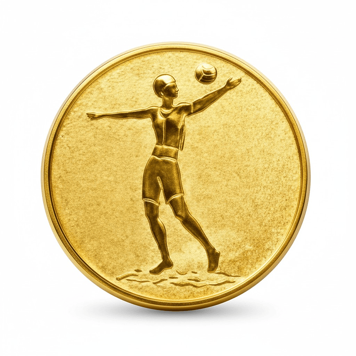 Logo para Medalla Voleibol 4
