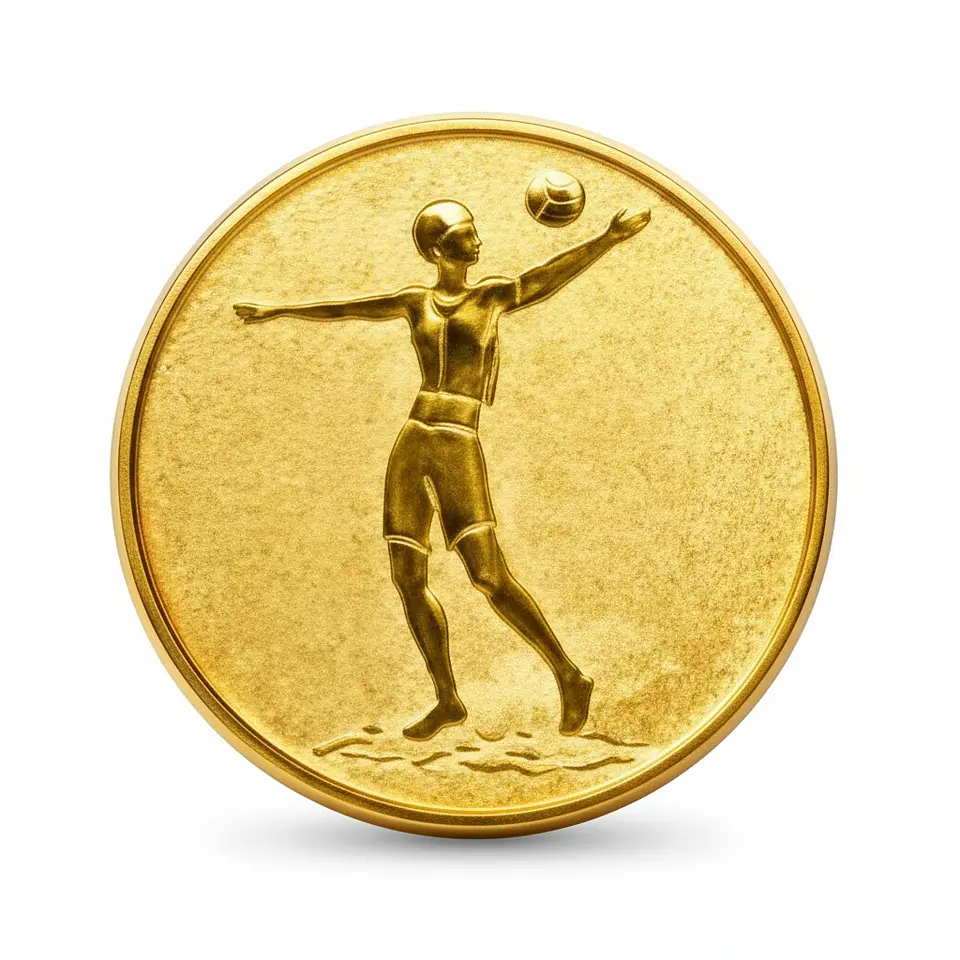 Logo para Medalla Voleibol 4