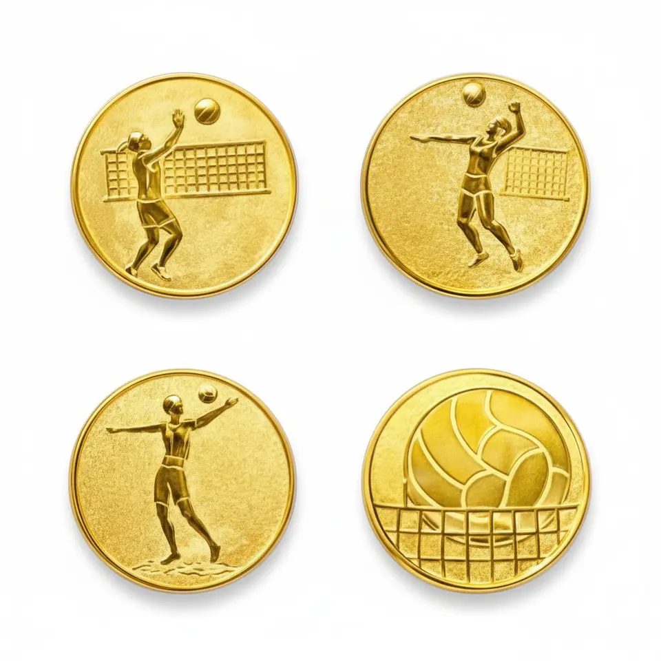 Logo para Medalla Voleibol 1