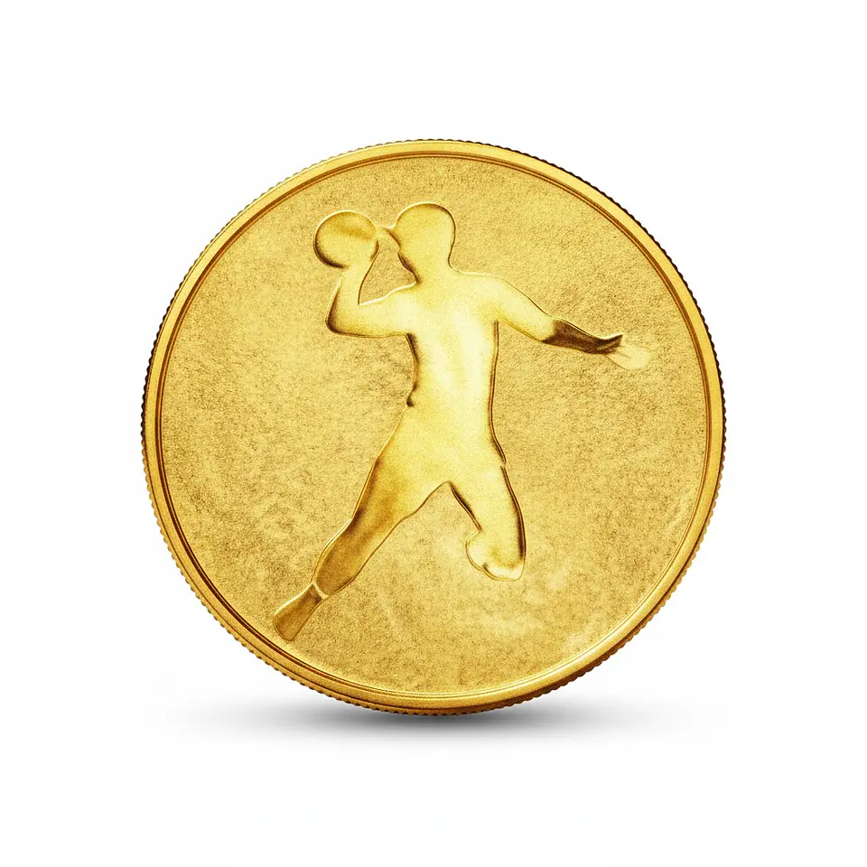 Logo para Medalla Handball 2