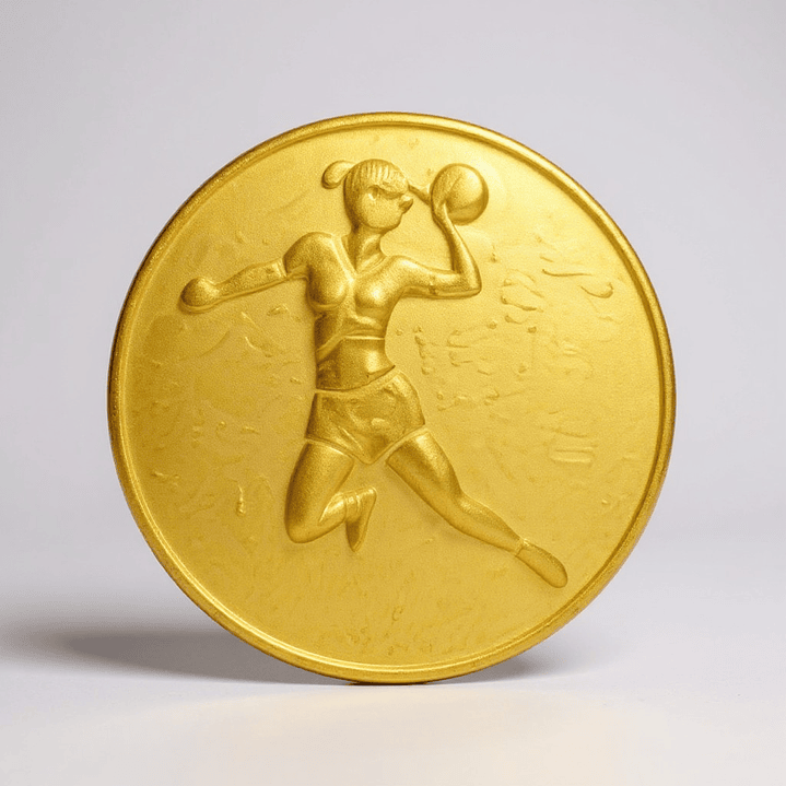 Logo para Medalla Handball 3