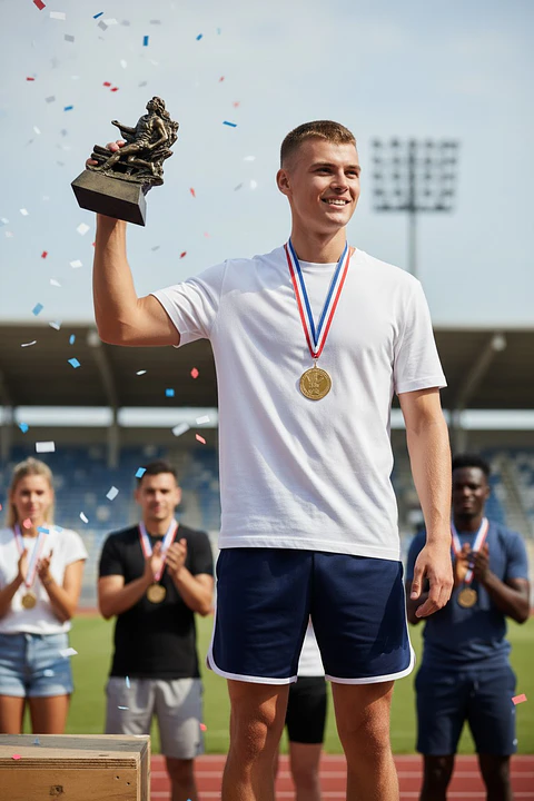 Trofeo de Atletismo 17 cm