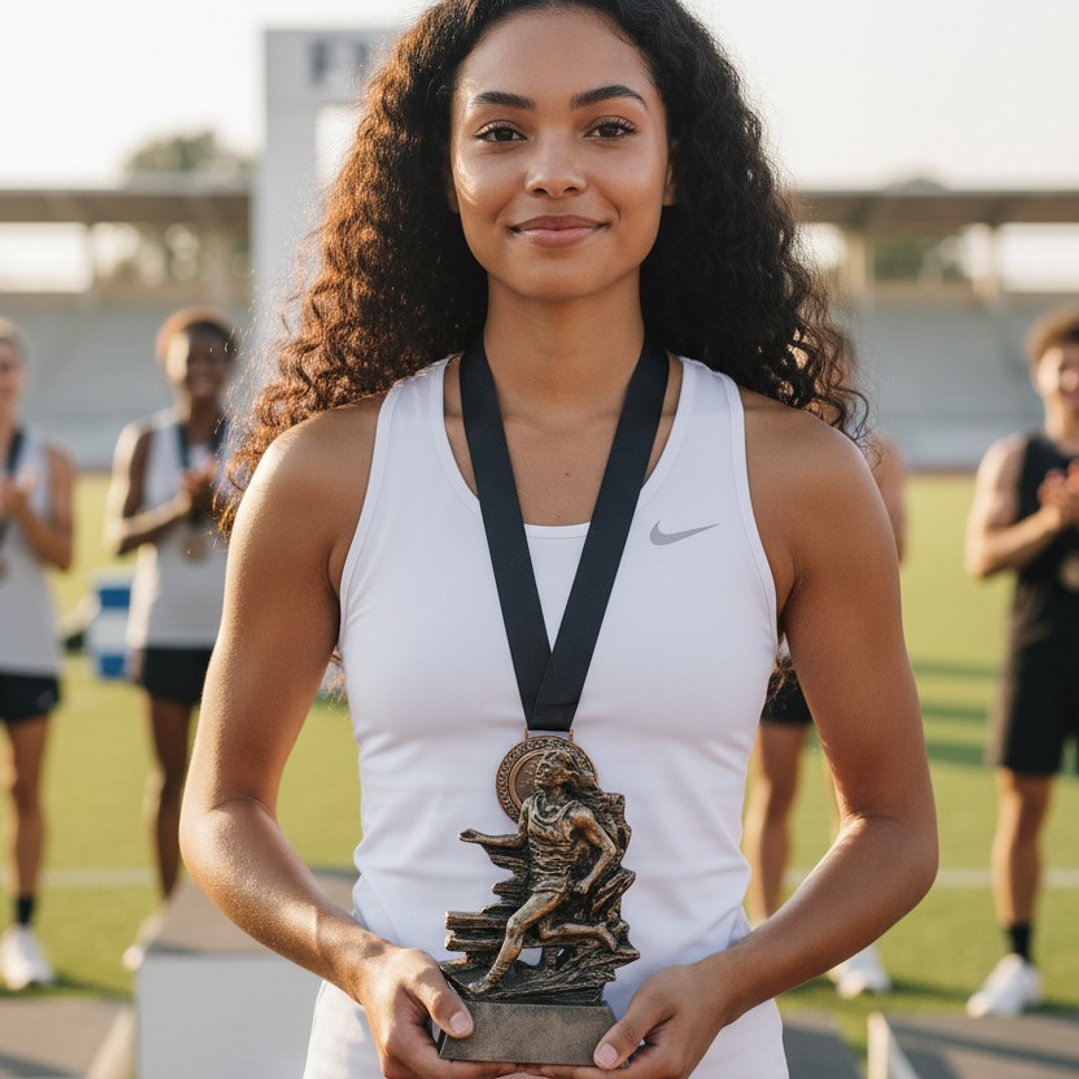 Trofeo de Atletismo 17 cm 3