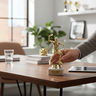 Trofeo de Futbol Mejor Jugador 20 cm RP1178