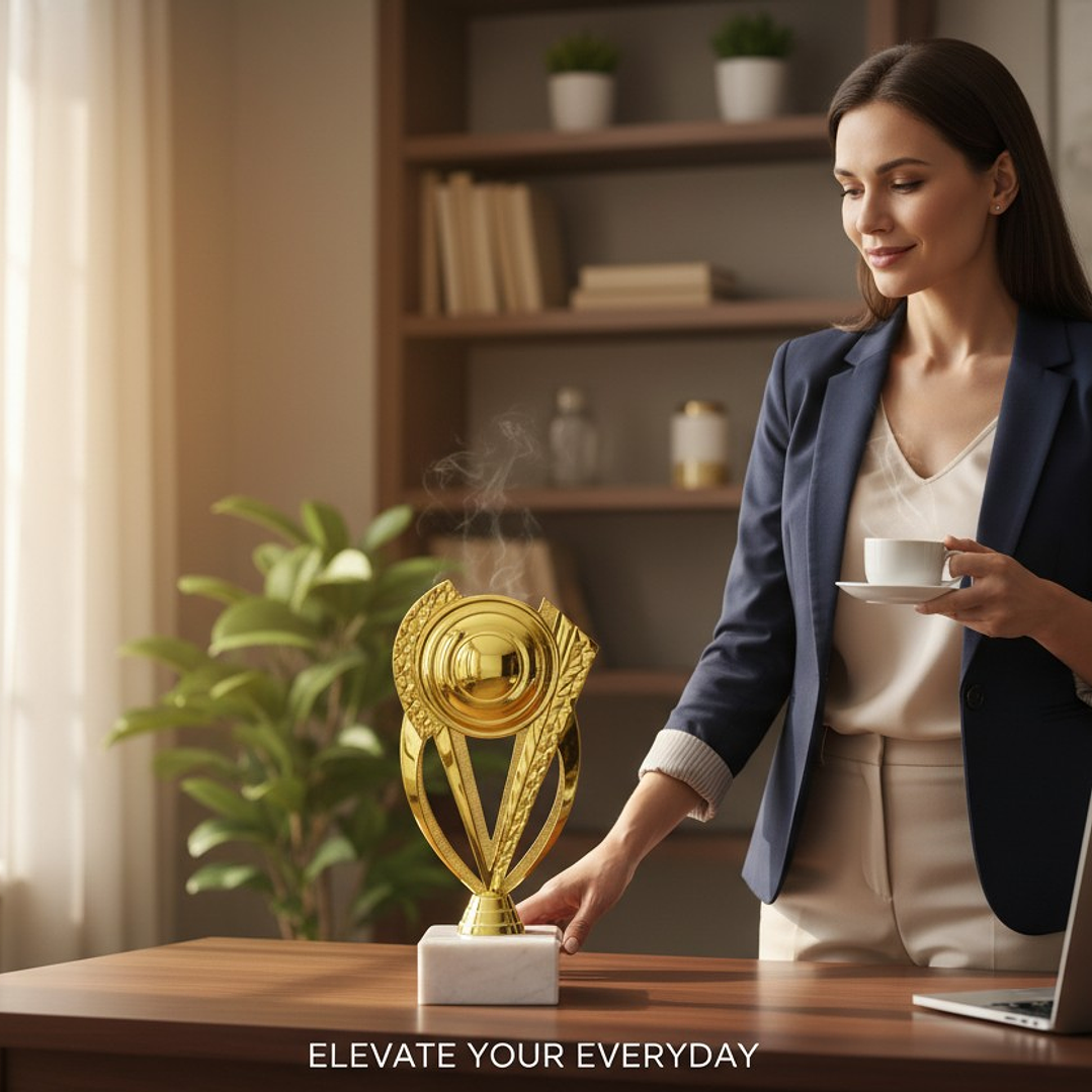 Trofeo de Multideportes Dorado 20 cm F308 3