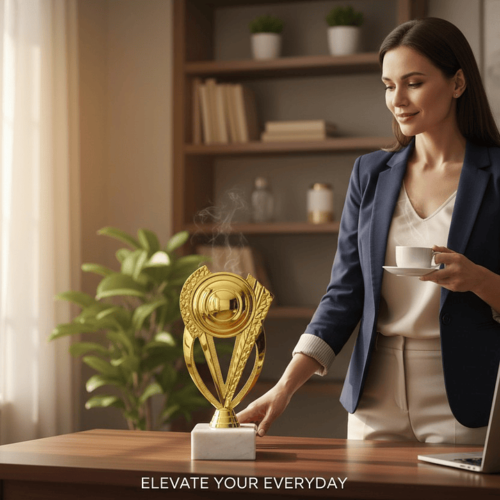 Trofeo de Multideportes Dorado 20 cm F308 3