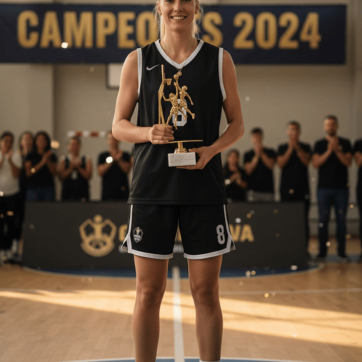 Trofeo de Basketball Femenino 22.5 cm M05 4