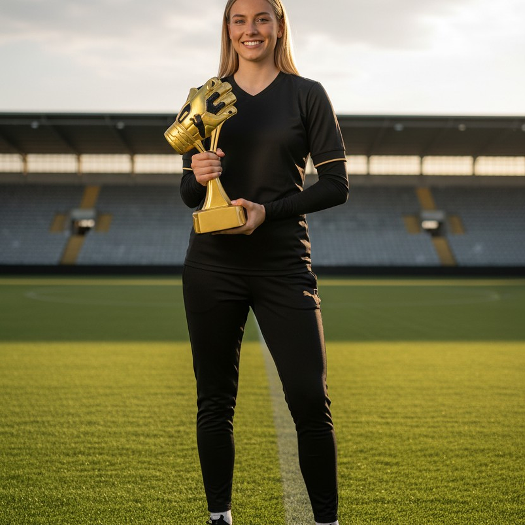 Trofeo de Mejor Arquero Guante 21 cm HX1717 4