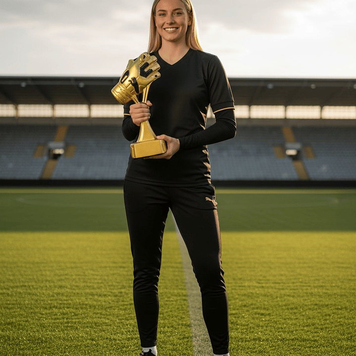 Trofeo de Mejor Arquero Guante 21 cm HX1717 4