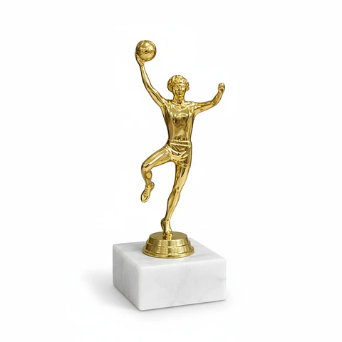 Trofeo de Handball Varon Dorado 17 cm B866