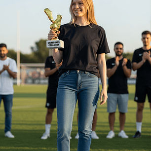 Trofeo de Futbol Zapato Balón 17.5 cm 8190-6