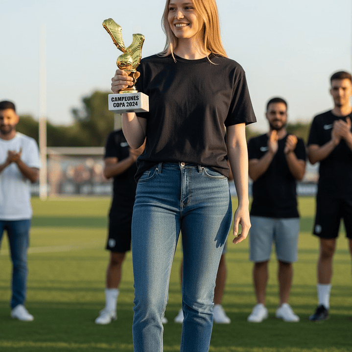 Trofeo de Futbol Zapato Balón 17.5 cm 8190-6 2