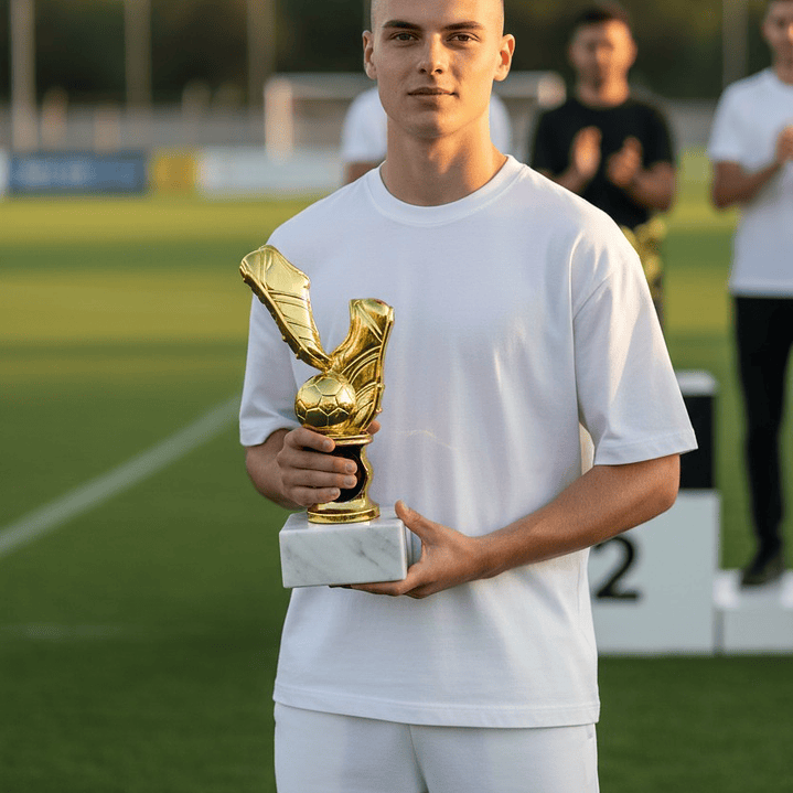 Trofeo de Futbol Zapato Balón 17.5 cm 8190-6 3