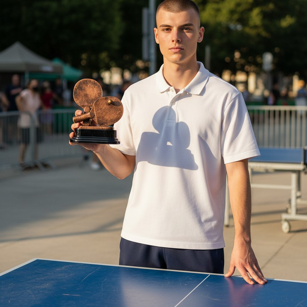 Trofeo de Ping Pong 16 cm 2