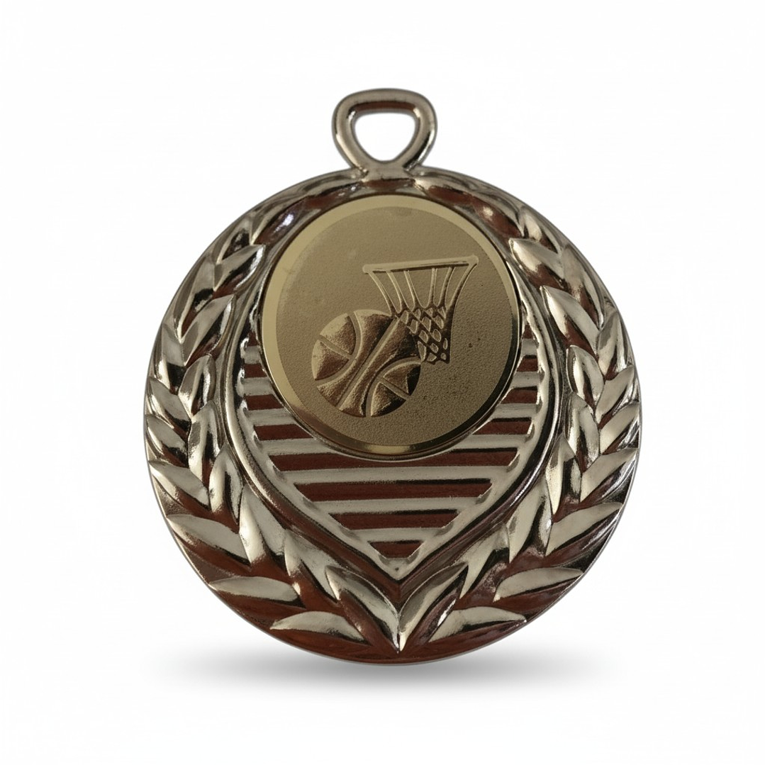 Medalla con Logo Basketball 2