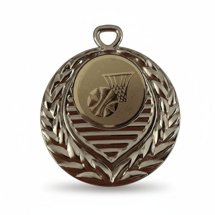 Medalla con Logo Basketball 2