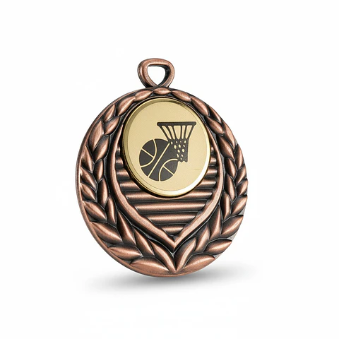 Medalla con Logo Basketball