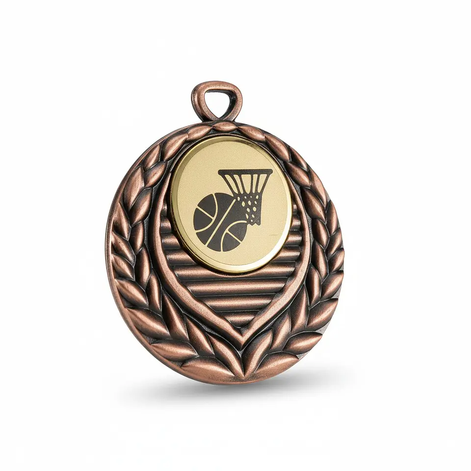 Medalla con Logo Basketball 1