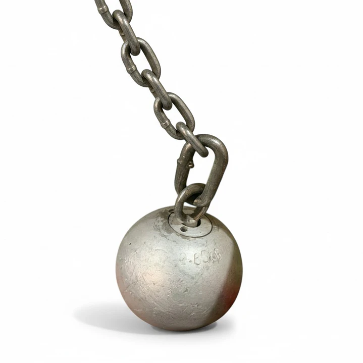 Martillo de Lanzamiento Atletismo Acero 2.65 kg 3