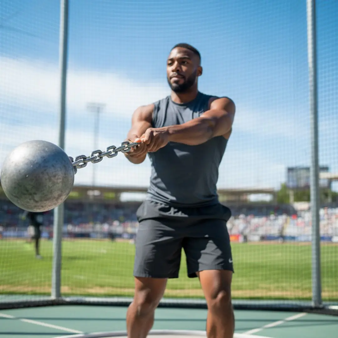 Martillo de Lanzamiento Atletismo Acero 2.65 kg 4
