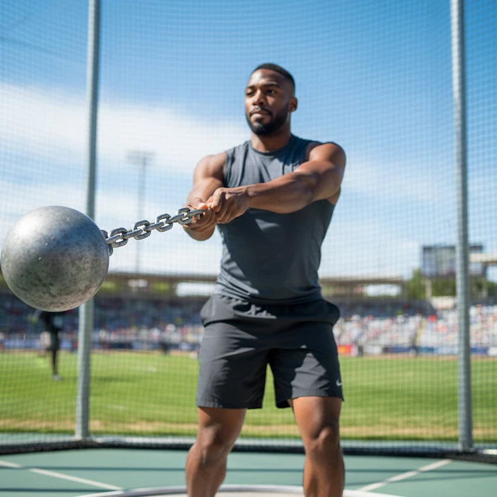 Martillo de Lanzamiento Atletismo Acero 2.65 kg 4