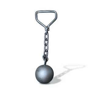 Martillo de Lanzamiento Atletismo  Acero 1.66 kg