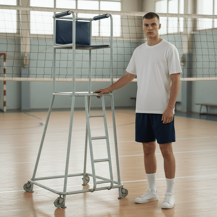 Silla de Arbitro de Voleibol Metálica 2