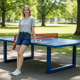Mesa de Ping Pong Antivandalismo