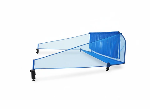 Receptor de Pelotas de Ping Pong Fijo con Laterales