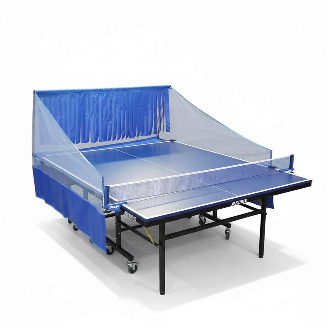 Receptor de Pelotas de Ping Pong Fijo con Laterales 1