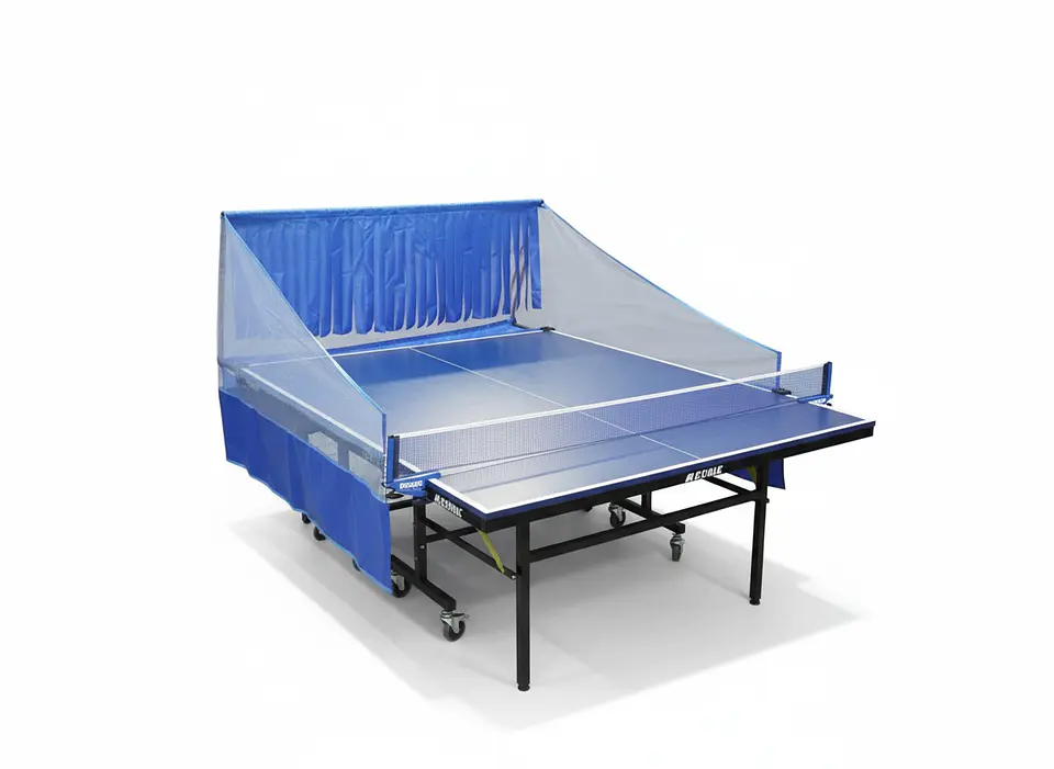 Receptor de Pelotas de Ping Pong Fijo con Laterales 1