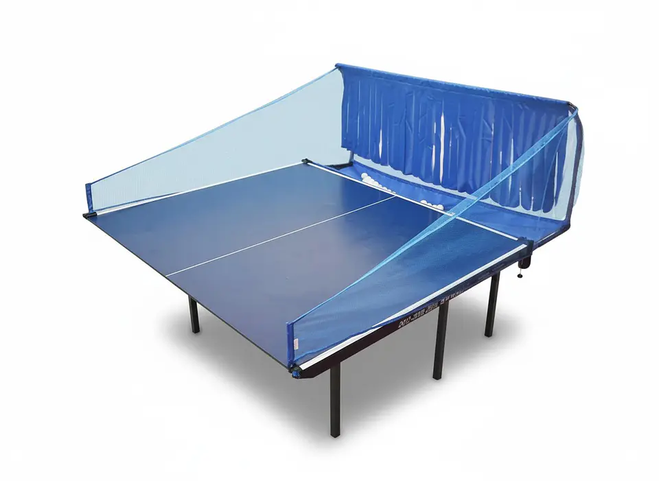 Receptor de Pelotas de Ping Pong Fijo con Laterales 3
