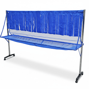 Receptor de Pelotas de Ping Pong Movil con Reductor